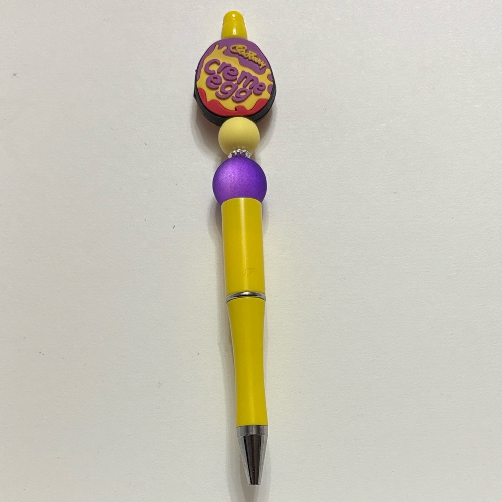 Yellow and Purple Pen
